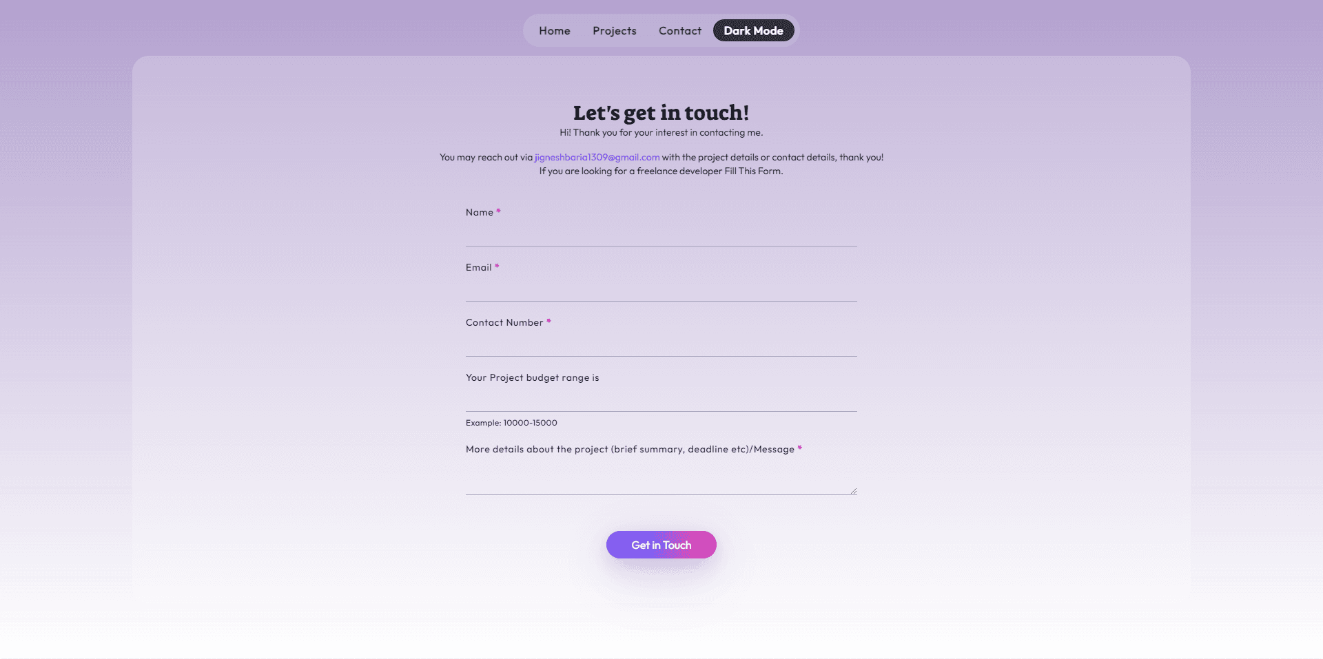PortfolioContact